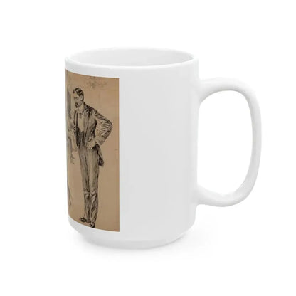 Anticipations Realized, Puck interior illustration, 1898 - White Coffee Mug - Go Mug Yourself
