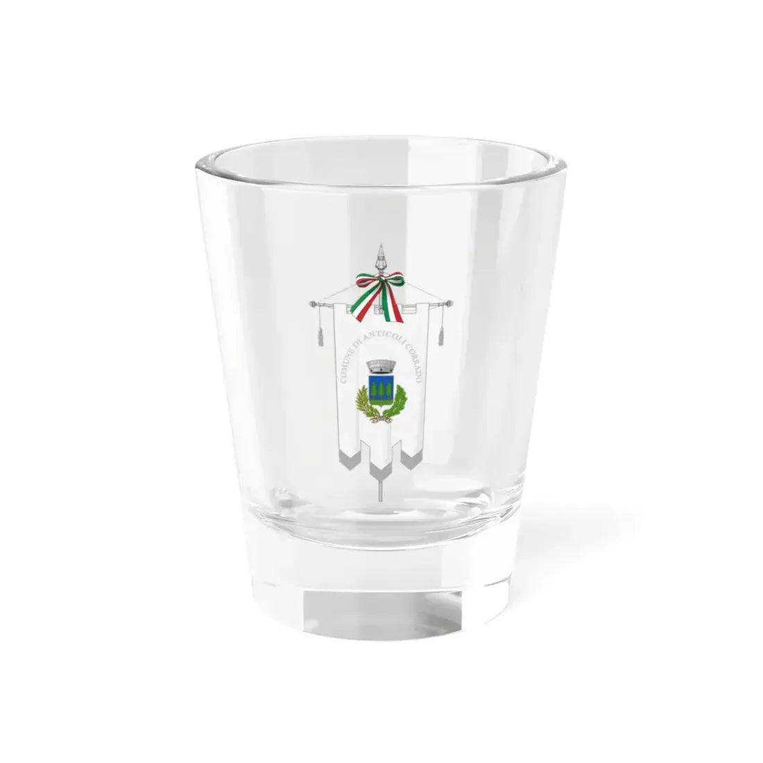 Anticoli Corrado-Gonfalone (Italy) Shot Glass 1.5oz 1.5oz - Go Mug Yourself