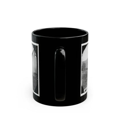 Antietam, Maryland. Allan Pinkerton And Visitors From Washington (U.S. Civil War) Black Coffee Mug - Go Mug Yourself