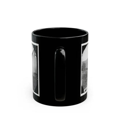 Antietam, Maryland. Allan Pinkerton And Visitors From Washington (U.S. Civil War) Black Coffee Mug - Go Mug Yourself