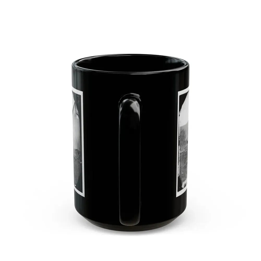 Antietam, Maryland. Allan Pinkerton And Visitors From Washington (U.S. Civil War) Black Coffee Mug - Go Mug Yourself