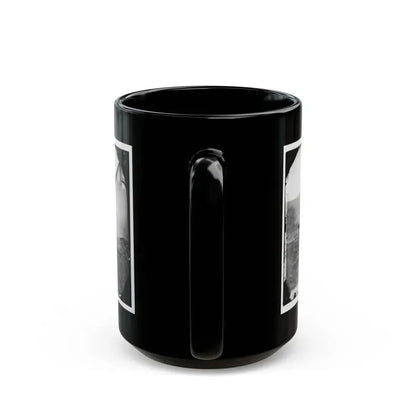 Antietam, Maryland. Allan Pinkerton And Visitors From Washington (U.S. Civil War) Black Coffee Mug - Go Mug Yourself