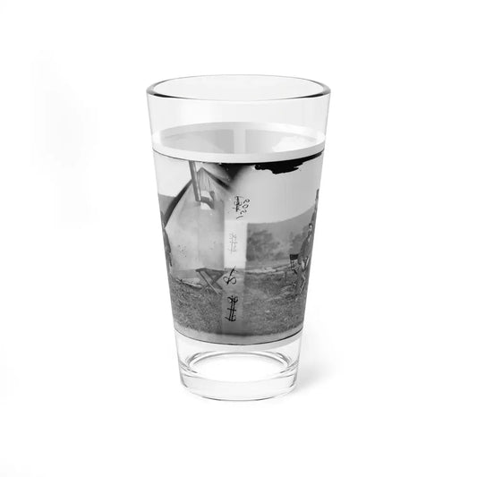 Antietam, Maryland. Allan Pinkerton And Visitors From Washington (U.S. Civil War) Pint Glass 16oz 16oz - Go Mug Yourself