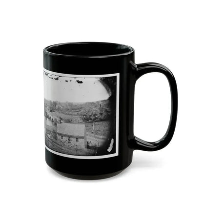 Antietam, Maryland. Antietam Bridge, Eastern View (U.S. Civil War) Black Coffee Mug - Go Mug Yourself
