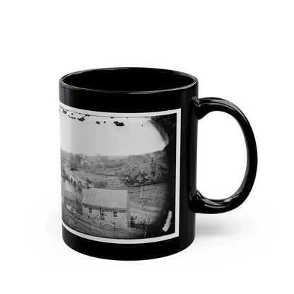 Antietam, Maryland. Antietam Bridge, Eastern View (U.S. Civil War) Black Coffee Mug - Go Mug Yourself