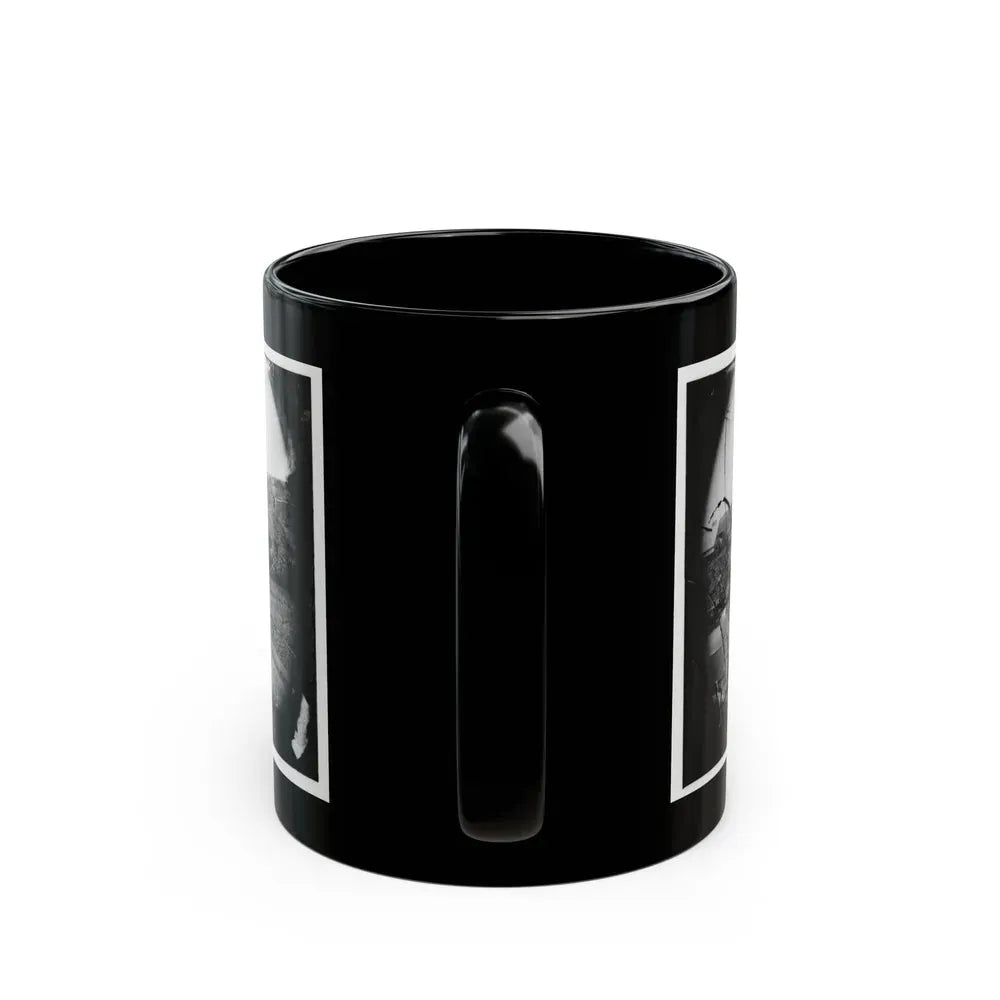 Antietam, Maryland. Antietam Bridge, Eastern View (U.S. Civil War) Black Coffee Mug - Go Mug Yourself