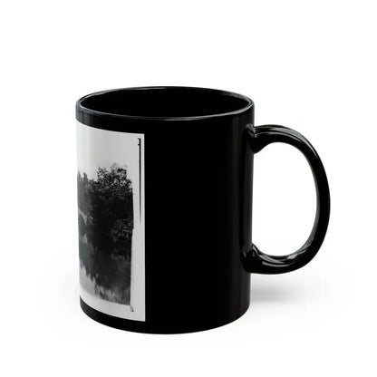 Antietam, Maryland. Antietam Bridge Looking Down Stream (U.S. Civil War) Black Coffee Mug - Go Mug Yourself
