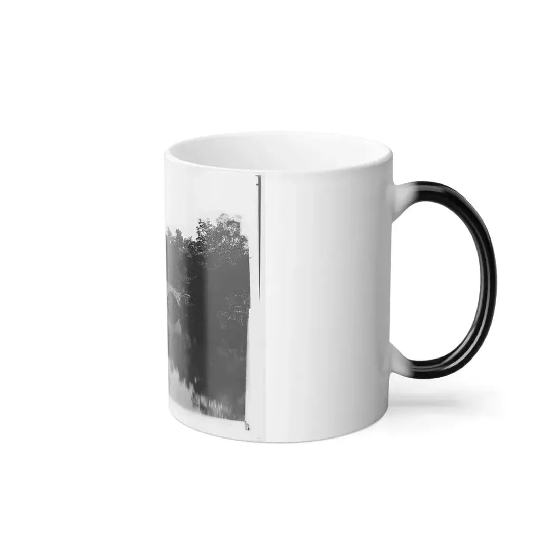 Antietam, Maryland. Antietam Bridge Looking Down Stream (U.S. Civil War) Color Changing Coffee Mug 11oz - Go Mug Yourself
