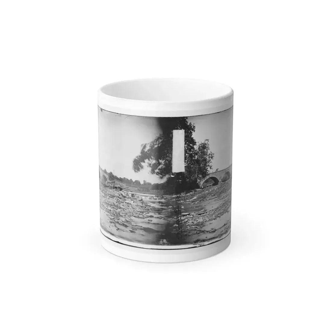 Antietam, Maryland. Antietam Bridge on Sharpsburg and Boonsboro Turnpike(2) (U.S. Civil War) Color Changing Coffee Mug 11oz Default Title 11oz - Go Mug Yourself