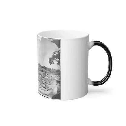 Antietam, Maryland. Antietam Bridge on Sharpsburg and Boonsboro Turnpike (U.S. Civil War) Color Changing Coffee Mug 11oz - Go Mug Yourself
