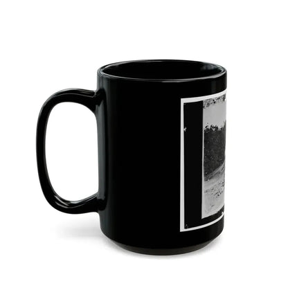 Antietam, Maryland. Bodies In Front Of The Dunker Church (U.S. Civil War) Black Coffee Mug - Go Mug Yourself
