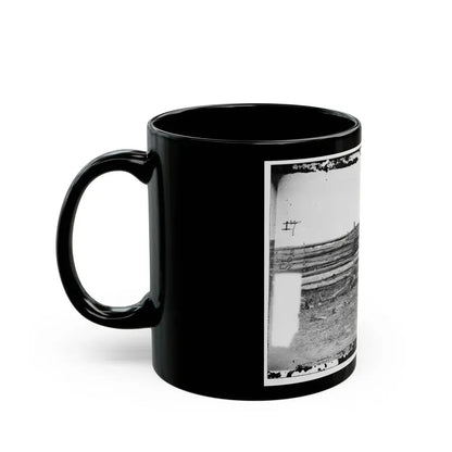 Antietam, Maryland. Bodies Of Confederate Soldiers By Fence On Hagerstown Pike (U.S. Civil War) Black Coffee Mug - Go Mug Yourself