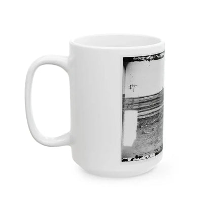 Antietam, Maryland. Bodies Of Confederate Soldiers By Fence On Hagerstown Pike (U.S. Civil War) White Coffee Mug - Go Mug Yourself