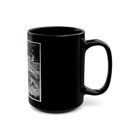 Antietam, Maryland. Bodies Of Dead, Louisiana Regiment (U.S. Civil War) Black Coffee Mug - Go Mug Yourself