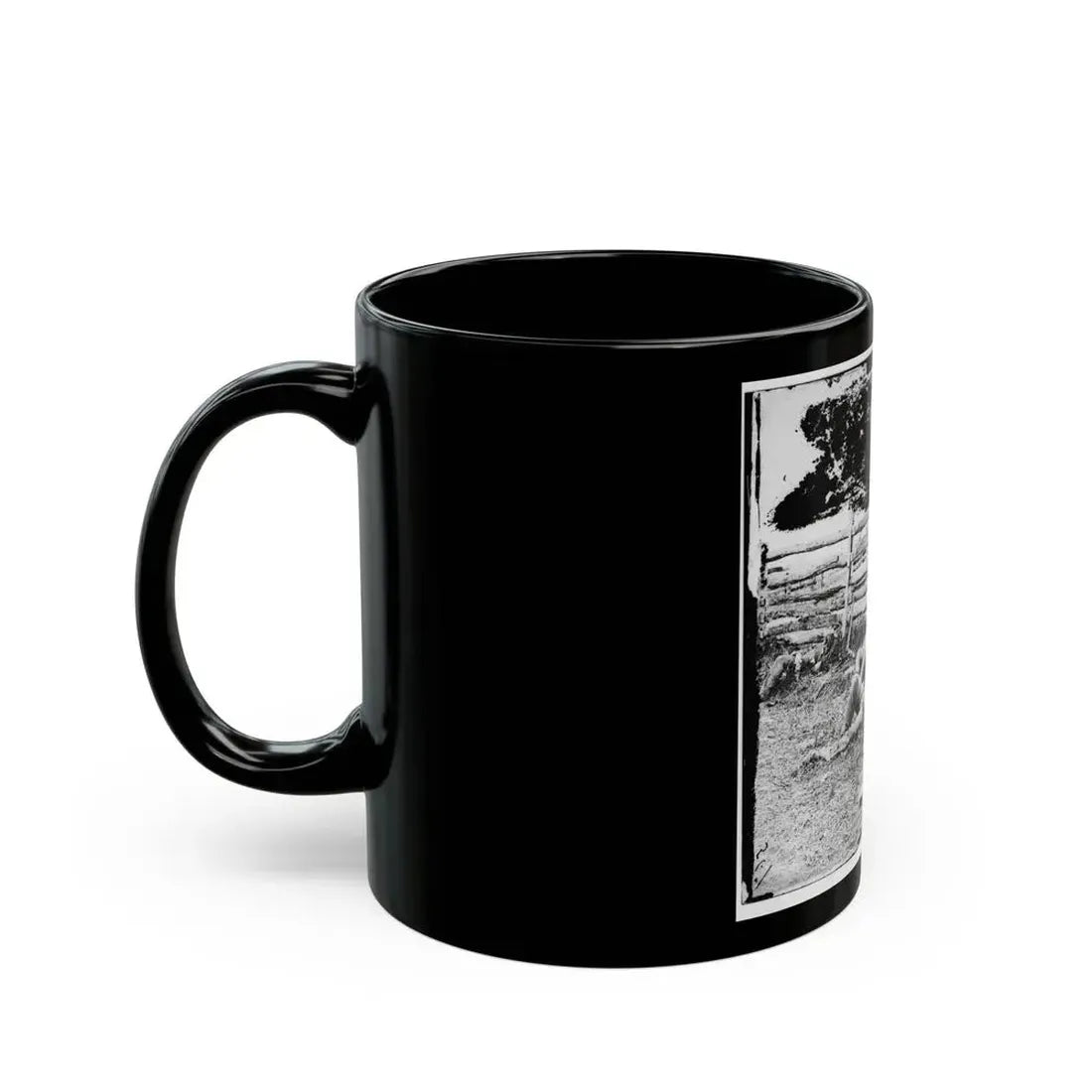 Antietam, Maryland. Bodies Of Dead, Louisiana Regiment (U.S. Civil War) Black Coffee Mug - Go Mug Yourself