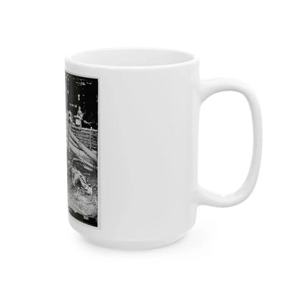 Antietam, Maryland. Bodies Of Dead, Louisiana Regiment (U.S. Civil War) White Coffee Mug - Go Mug Yourself