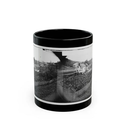 Antietam, Maryland. Bridge Across The Antietam. Northeast View (U.S. Civil War) Black Coffee Mug 11oz - Go Mug Yourself
