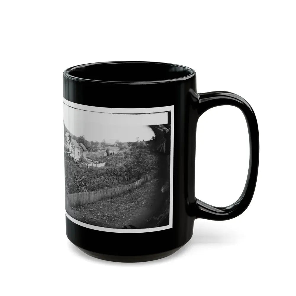 Antietam, Maryland. Bridge Across The Antietam. Northeast View (U.S. Civil War) Black Coffee Mug - Go Mug Yourself