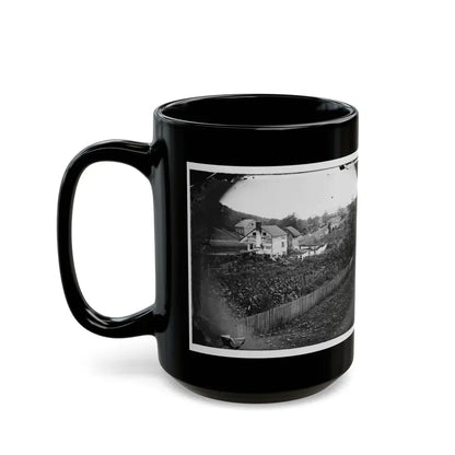 Antietam, Maryland. Bridge Across The Antietam. Northeast View (U.S. Civil War) Black Coffee Mug - Go Mug Yourself