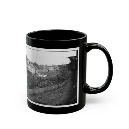 Antietam, Maryland. Bridge Across The Antietam. Northeast View (U.S. Civil War) Black Coffee Mug - Go Mug Yourself