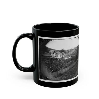 Antietam, Maryland. Bridge Across The Antietam. Northeast View (U.S. Civil War) Black Coffee Mug - Go Mug Yourself