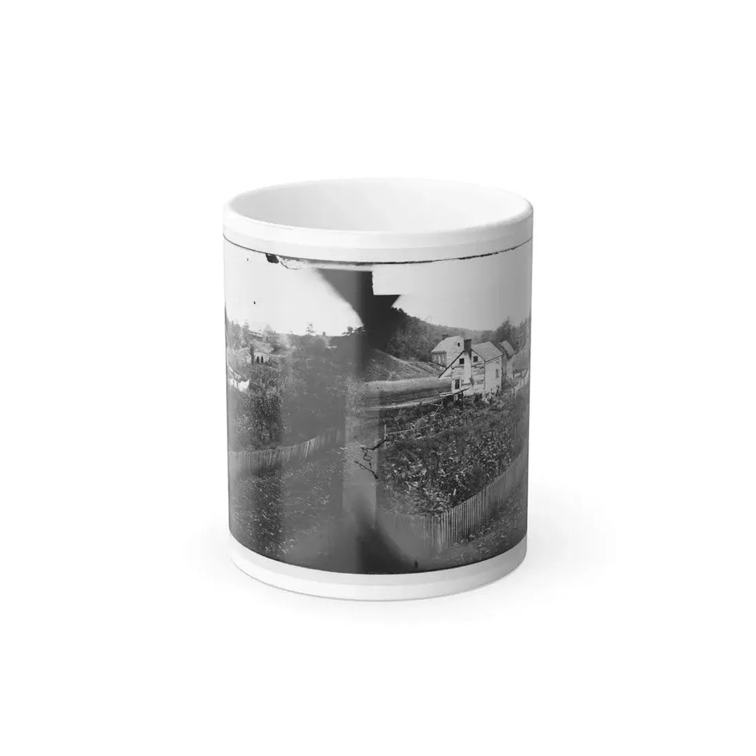 Antietam, Maryland. Bridge Across the Antietam. Northeast View (U.S. Civil War) Color Changing Coffee Mug 11oz Default Title - Go Mug Yourself