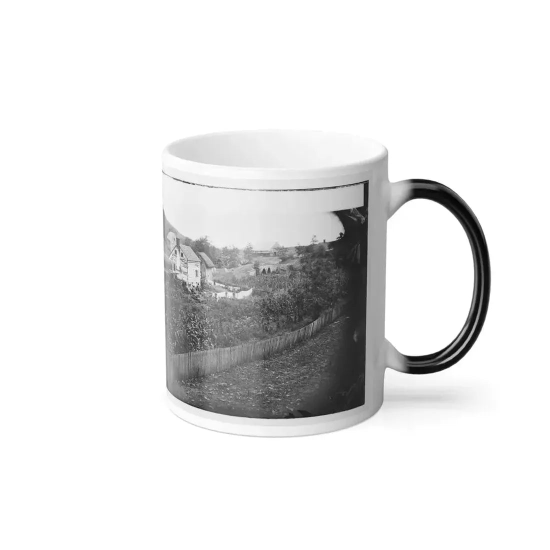 Antietam, Maryland. Bridge Across the Antietam. Northeast View (U.S. Civil War) Color Changing Coffee Mug 11oz - Go Mug Yourself