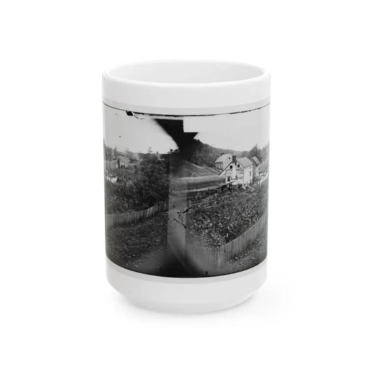 Antietam, Maryland. Bridge Across The Antietam. Northeast View (U.S. Civil War) White Coffee Mug 15oz - Go Mug Yourself