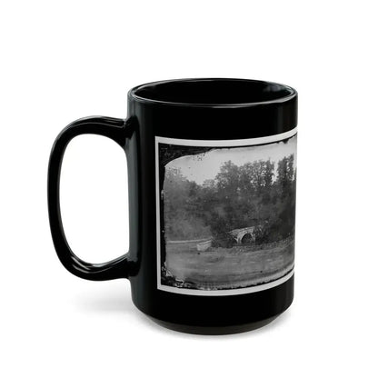 Antietam, Maryland. Burnside Bridge Across The Antietam 001 (U.S. Civil War) Black Coffee Mug - Go Mug Yourself