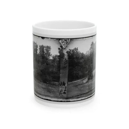 Antietam, Maryland. Burnside Bridge Across The Antietam 001 (U.S. Civil War) White Coffee Mug - Go Mug Yourself