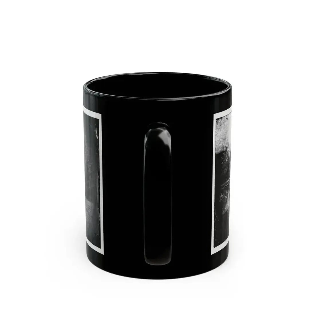 Antietam, Maryland. Burnside Bridge Across The Antietam. Northwest View (U.S. Civil War) Black Coffee Mug - Go Mug Yourself