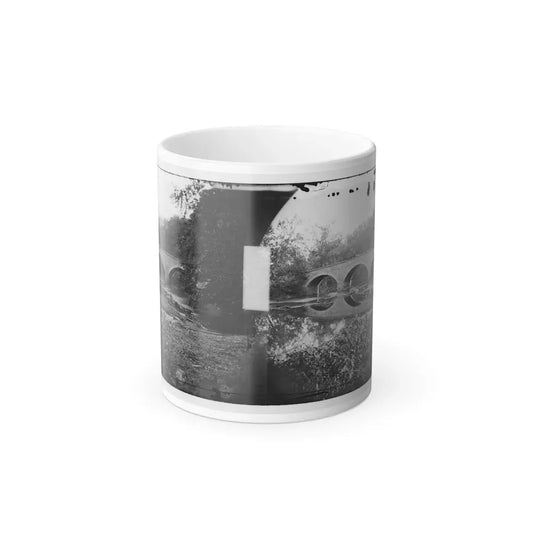 Antietam, Maryland. Burnside Bridge Across the Antietam. Northwest View (U.S. Civil War) Color Changing Coffee Mug 11oz Default Title 11oz - Go Mug Yourself
