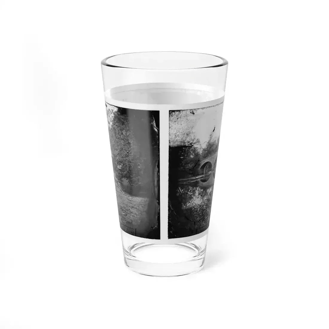 Antietam, Maryland. Burnside Bridge Across The Antietam. Northwest View (U.S. Civil War) Pint Glass 16oz - Go Mug Yourself