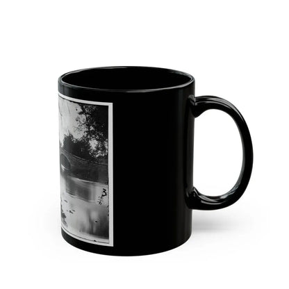 Antietam, Maryland. Burnside Bridge Across The Antietam. Southwest View (U.S. Civil War) Black Coffee Mug - Go Mug Yourself
