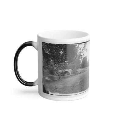 Antietam, Maryland. Burnside Bridge Across the Antietam (U.S. Civil War) Color Changing Coffee Mug 11oz - Go Mug Yourself