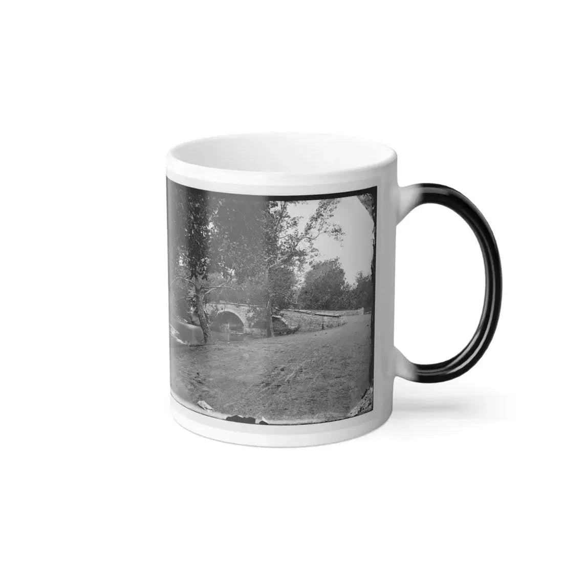 Antietam, Maryland. Burnside Bridge Across the Antietam (U.S. Civil War) Color Changing Coffee Mug 11oz - Go Mug Yourself