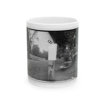 Antietam, Maryland. Burnside Bridge Across The Antietam (U.S. Civil War) White Coffee Mug 11oz - Go Mug Yourself