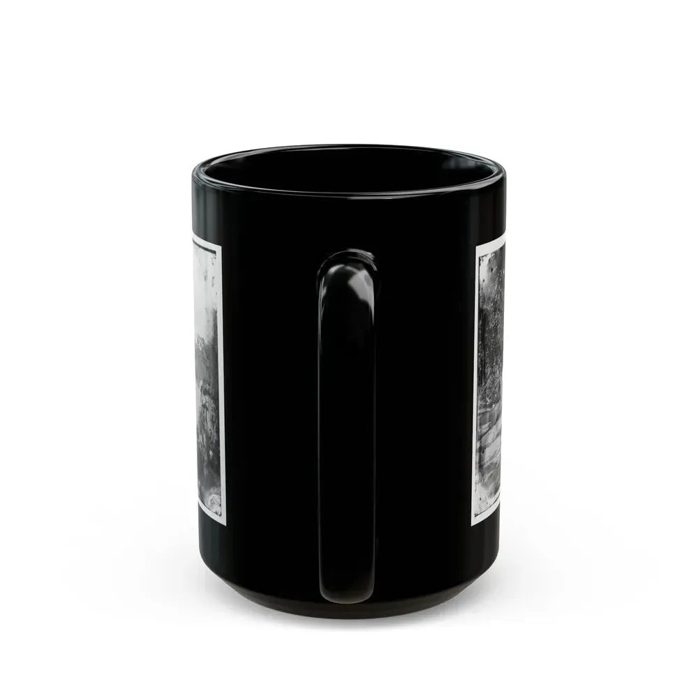 Antietam, Maryland. Burnside Bridge From The Southeast (U.S. Civil War) Black Coffee Mug - Go Mug Yourself