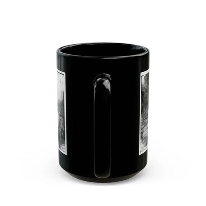 Antietam, Maryland. Burnside Bridge From The Southeast (U.S. Civil War) Black Coffee Mug - Go Mug Yourself