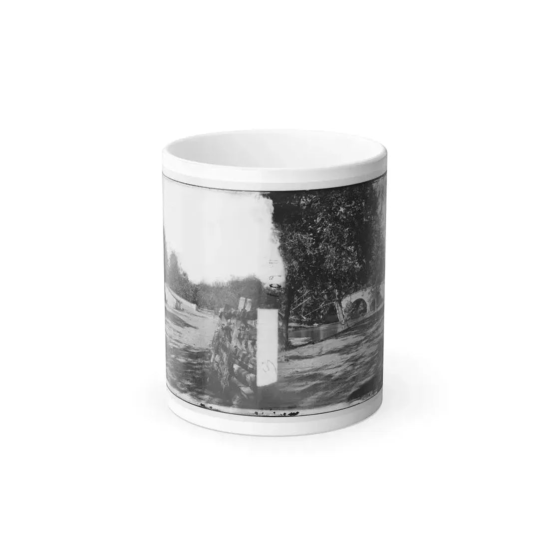 Antietam, Maryland. Burnside Bridge From the Southeast (U.S. Civil War) Color Changing Coffee Mug 11oz Default Title 11oz - Go Mug Yourself