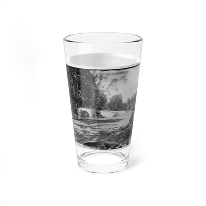 Antietam, Maryland. Burnside Bridge From The Southeast (U.S. Civil War) Pint Glass 16oz - Go Mug Yourself