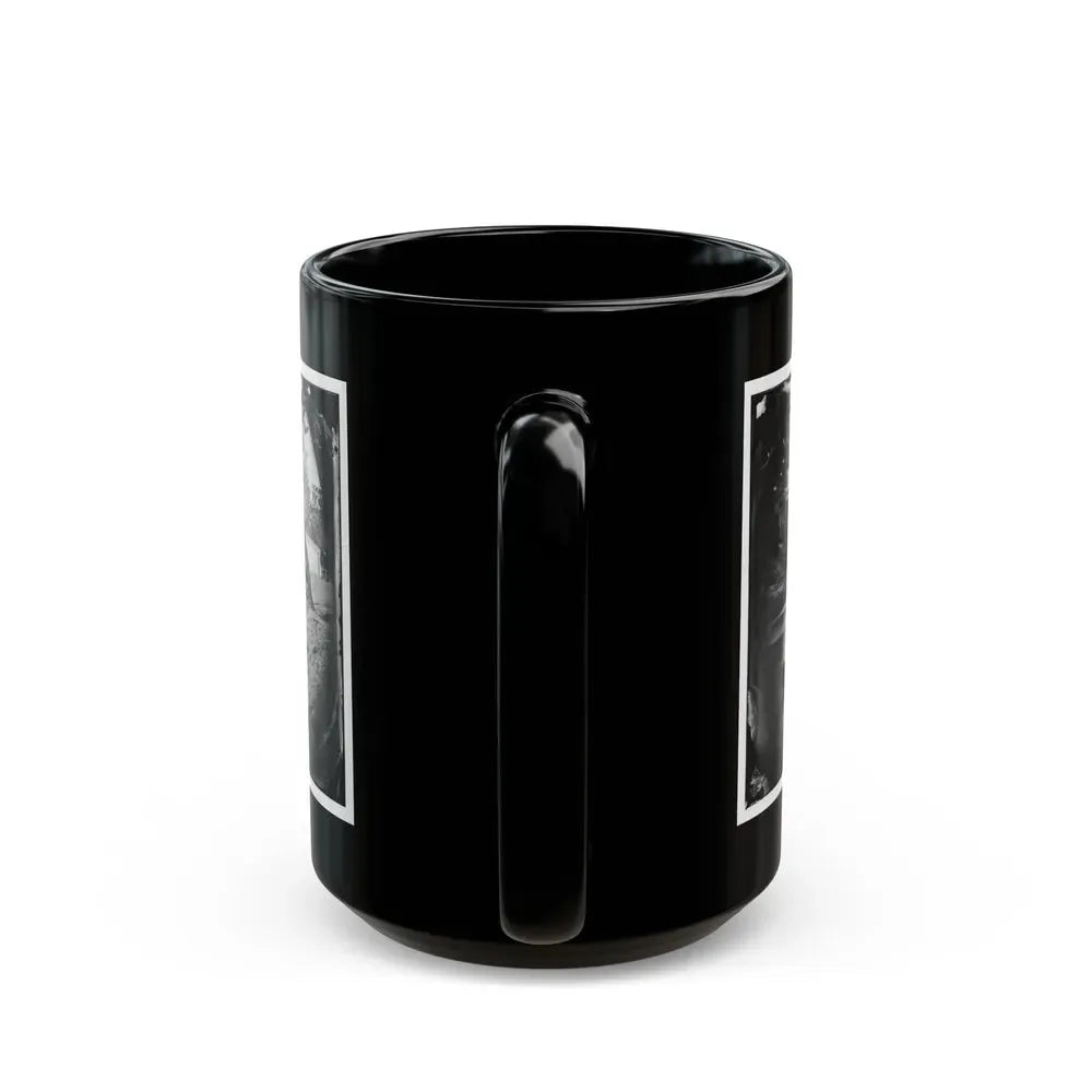 Antietam, Maryland. Burnside Bridge, Looking Up Stream (U.S. Civil War) Black Coffee Mug - Go Mug Yourself
