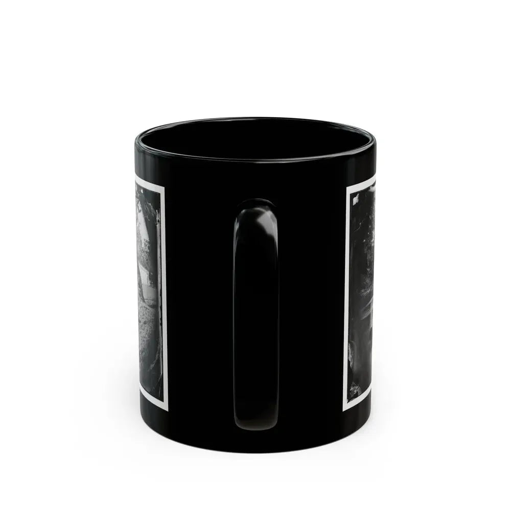 Antietam, Maryland. Burnside Bridge, Looking Up Stream (U.S. Civil War) Black Coffee Mug - Go Mug Yourself