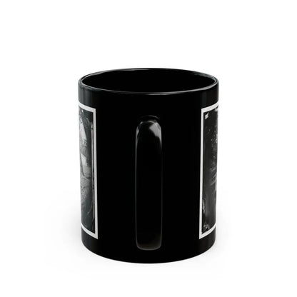 Antietam, Maryland. Burnside Bridge, Looking Up Stream (U.S. Civil War) Black Coffee Mug - Go Mug Yourself