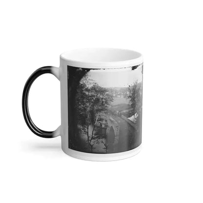 Antietam, Maryland. Burnside Bridge. Photographed From a Tree (U.S. Civil War) Color Changing Coffee Mug 11oz - Go Mug Yourself