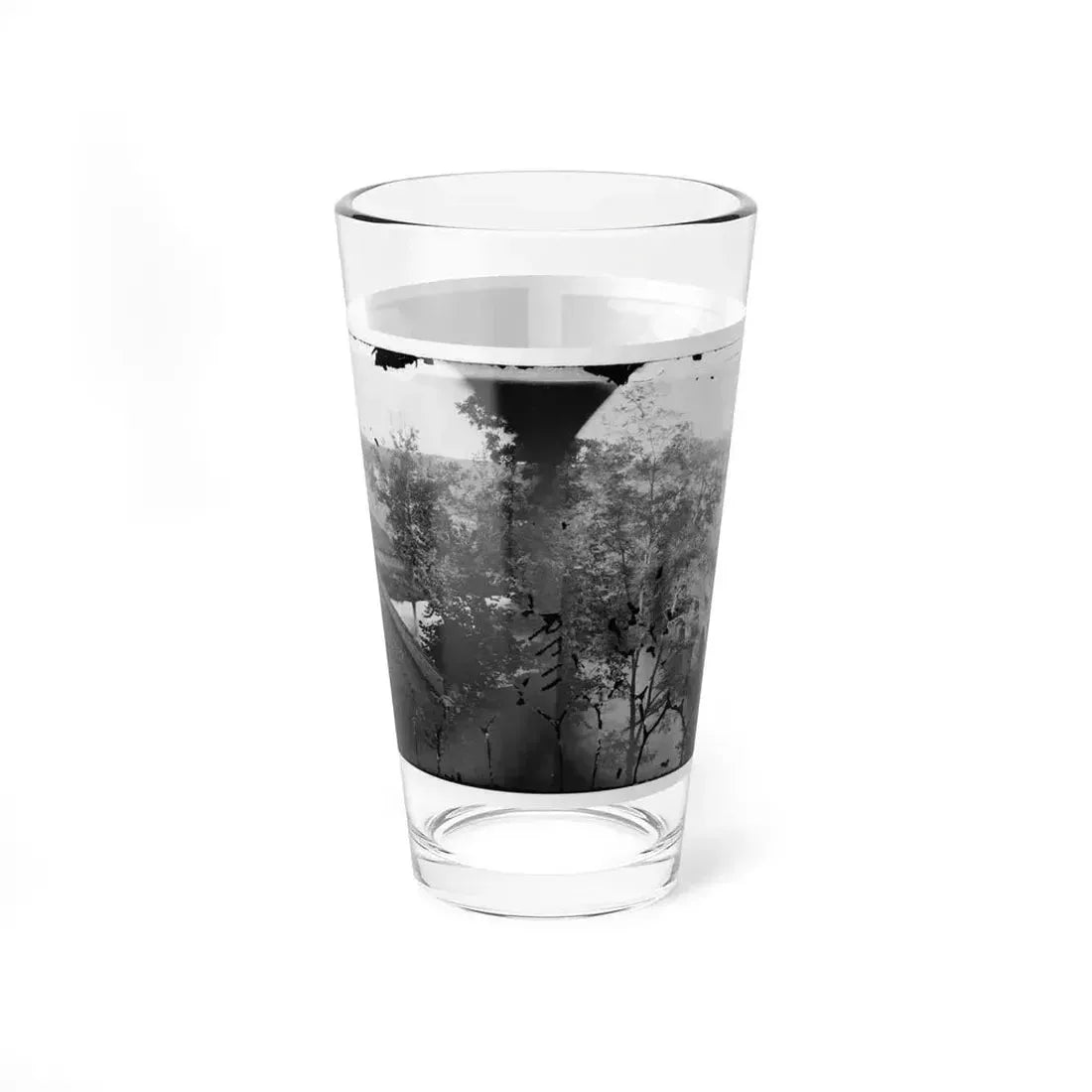 Antietam, Maryland. Burnside Bridge. Photographed From A Tree (U.S. Civil War) Pint Glass 16oz 16oz - Go Mug Yourself