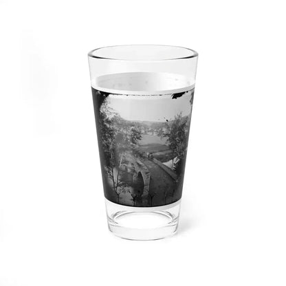 Antietam, Maryland. Burnside Bridge. Photographed From A Tree (U.S. Civil War) Pint Glass 16oz - Go Mug Yourself