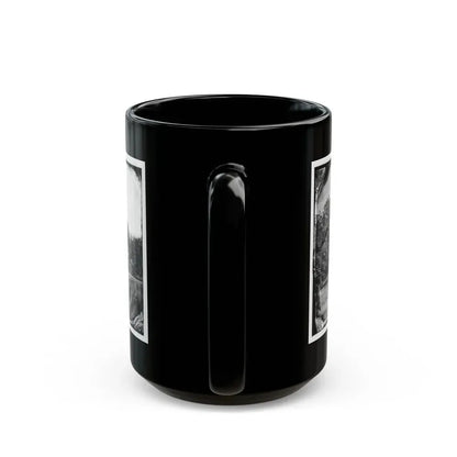 Antietam, Maryland. Burnside Bridge. Southeastern View (U.S. Civil War) Black Coffee Mug - Go Mug Yourself