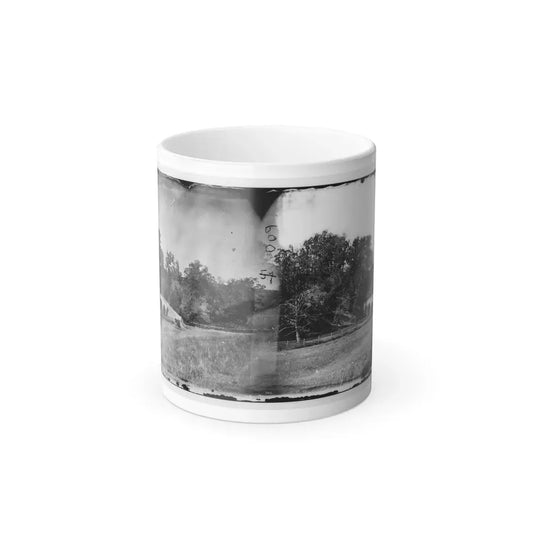 Antietam, Maryland. Burnside Bridge. Southeastern View (U.S. Civil War) Color Changing Coffee Mug 11oz Default Title 11oz - Go Mug Yourself