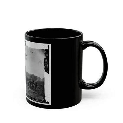 Antietam, Maryland. Burying The Dead Confederate Soldiers (U.S. Civil War) Black Coffee Mug - Go Mug Yourself